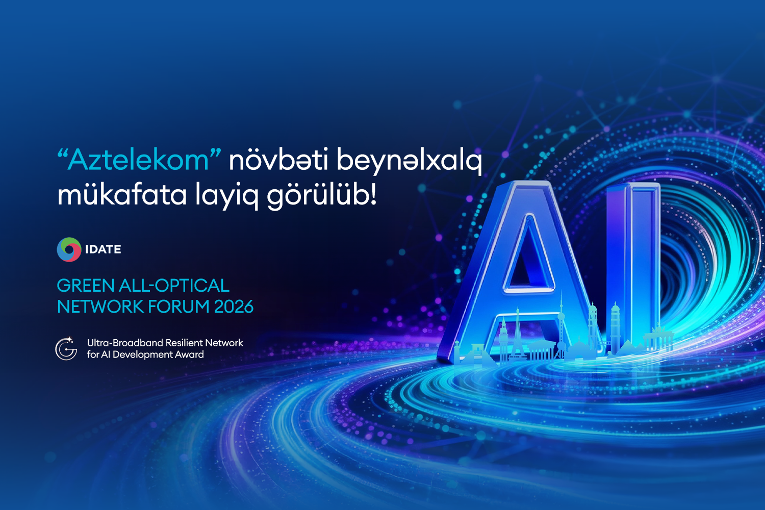 “Aztelekom LLC” has been honored with the 'Ultra-Broadband Resilient ...